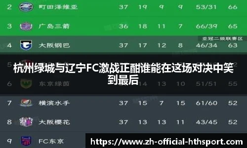 杭州绿城与辽宁FC激战正酣谁能在这场对决中笑到最后
